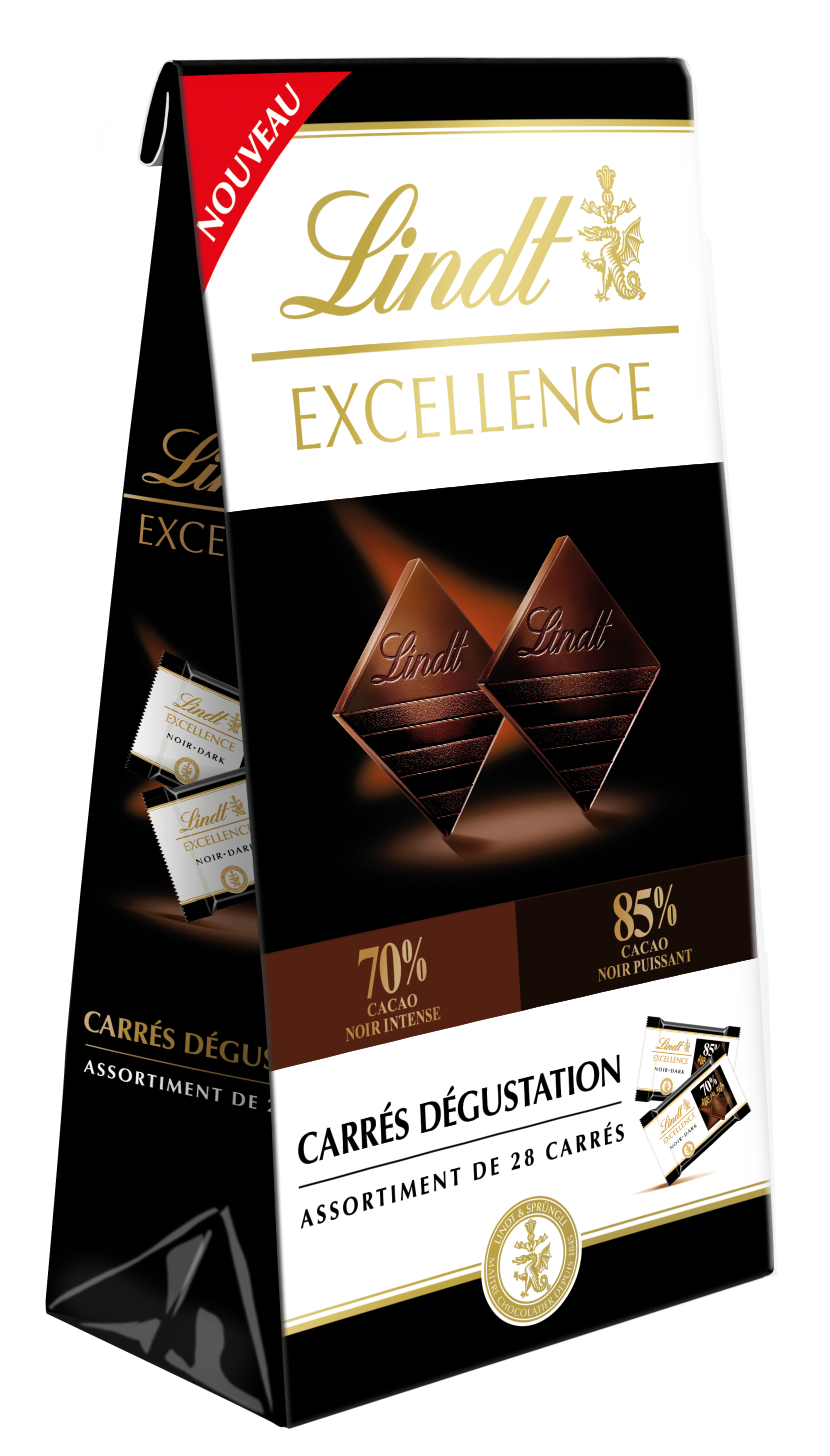 CARRÉS DÉGUSTATION LINDT EXCELLENCE