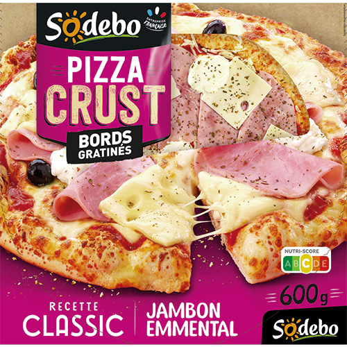 PIZZA CRUST CLASSIQUE JAMBON EMMENTAL