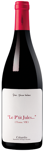 AOP CABARDÈS ROUGE 2021 CUVÉE LE P’TIT JULES