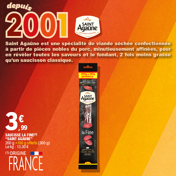 SAUCISSE LA FINE