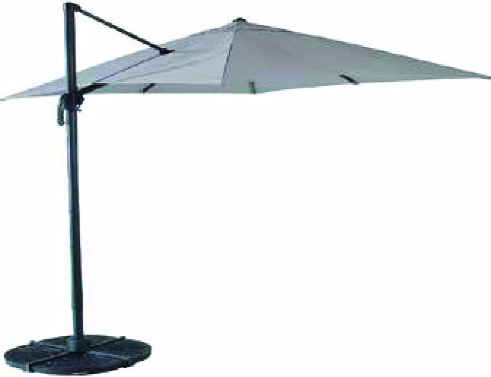 PARASOL EXCENTRÉ RECTANGULAIRE 3 X 3M