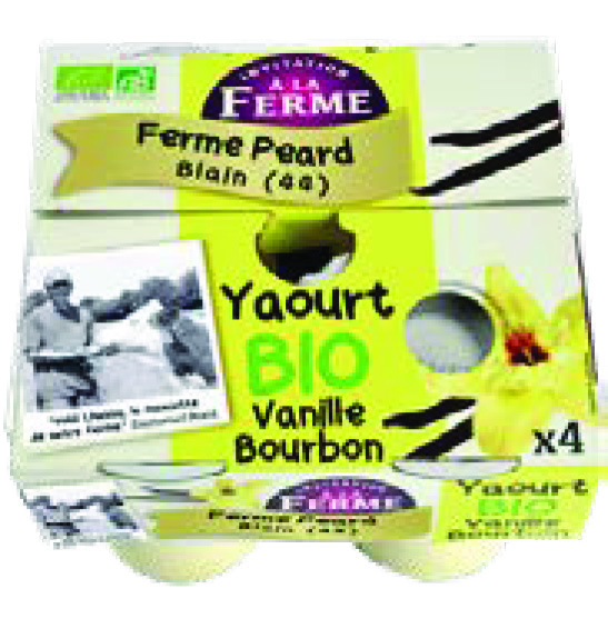 YAOURT BIO VANILLE BOURBON