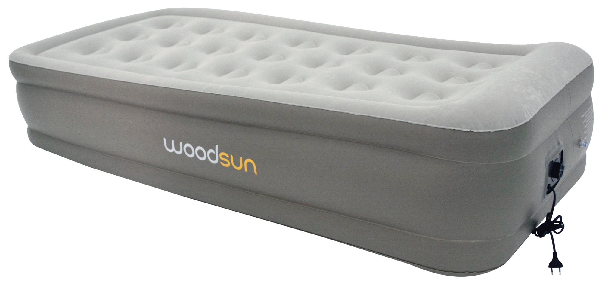 MATELAS 1P POMPE ÉLECTRIQUE "WOODSUN"