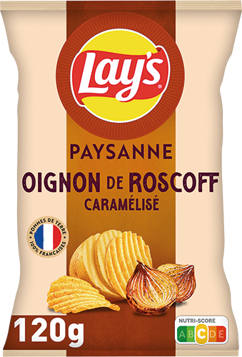 CHIPS PAYSANNE OIGNON DE ROSCOFF CARAMÉLISÉ