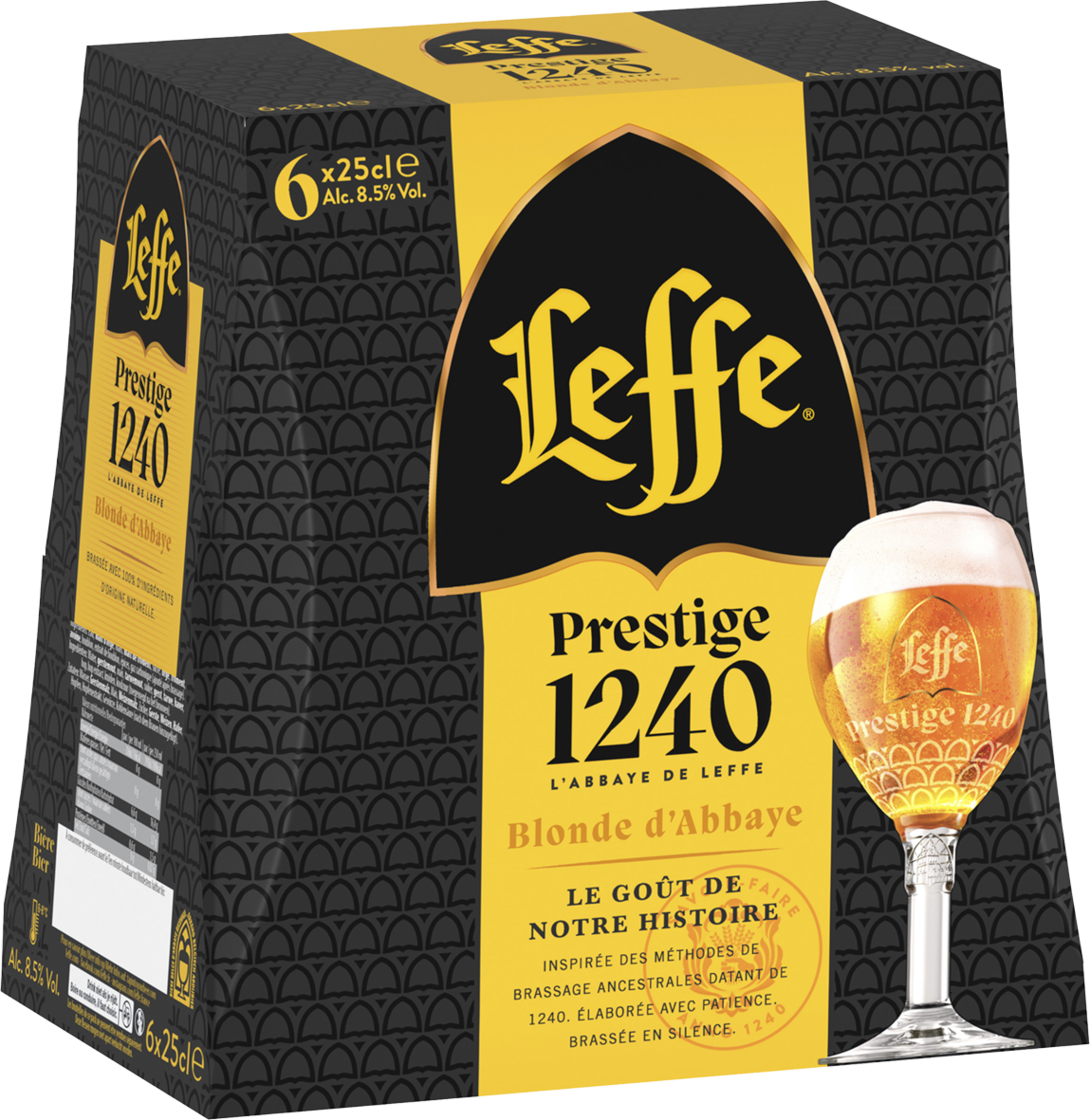 BIÈRE BLONDE D'ABBAYE PRESTIGE 1240