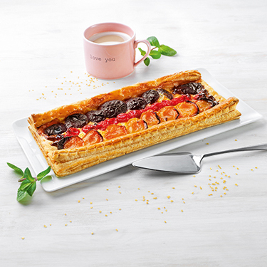 TARTE AUX FRUITS EN BANDE
