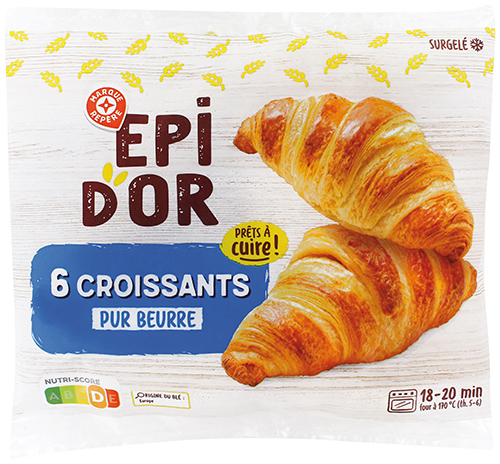 6 CROISSANTS SURGELÉS