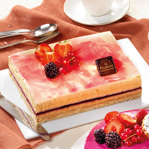 ENTREMETS 6 PARTS SPECULOOS FRUITS ROUGES