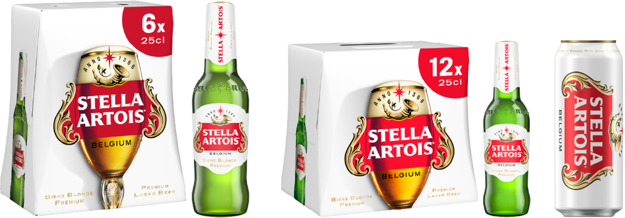 SUR LES PRODUITS PRÉSENTS EN MAGASIN DE LA GAMME “STELLA ARTOIS”.