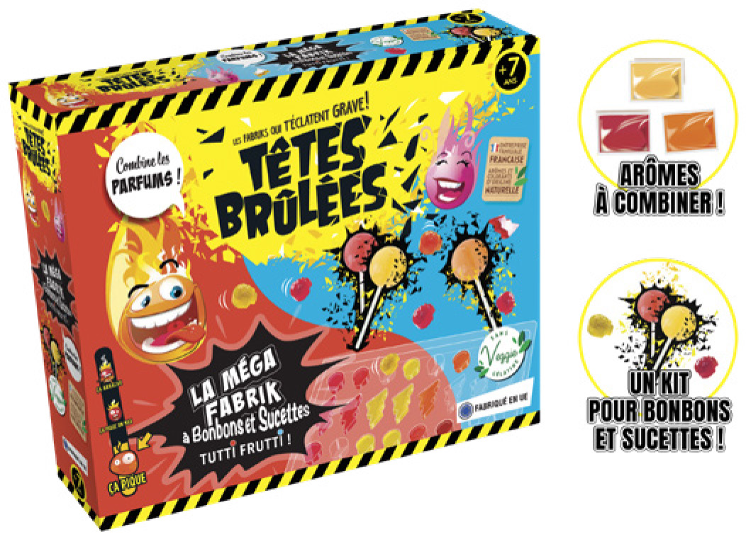 LA FABRIQUE À BONBONS TÊTE BRÛLÉES