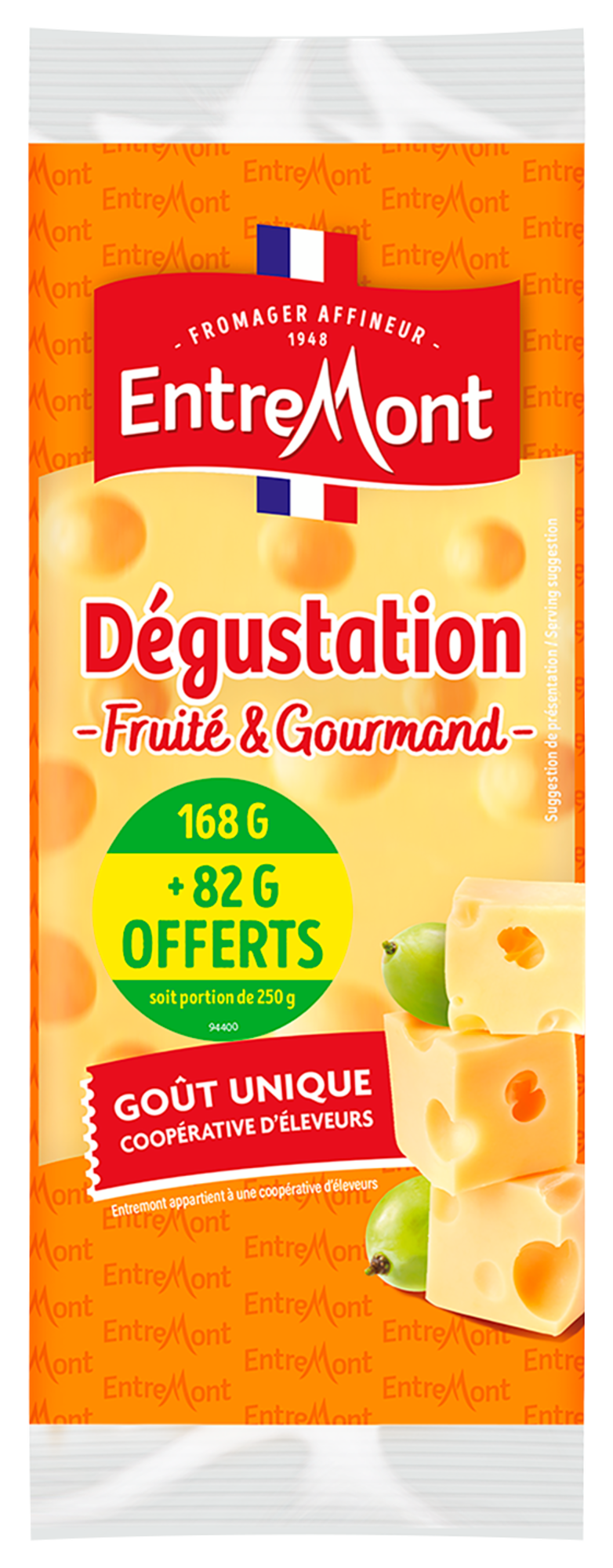 Emmental Dégustation Fruité & Gourmand 27% Mat.Gr.