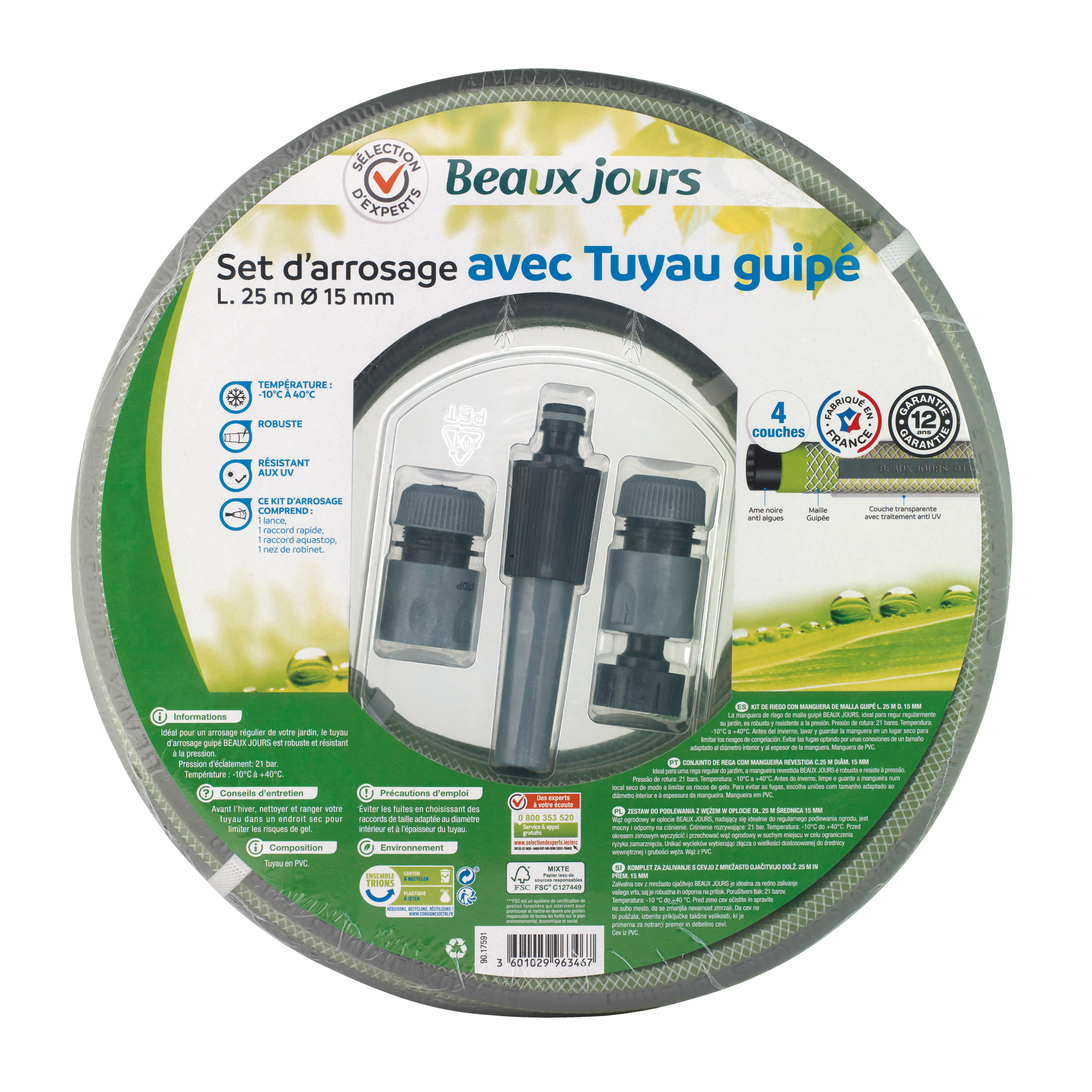 BATTERIE D'ARROSAGE "BEAUX JOURS"