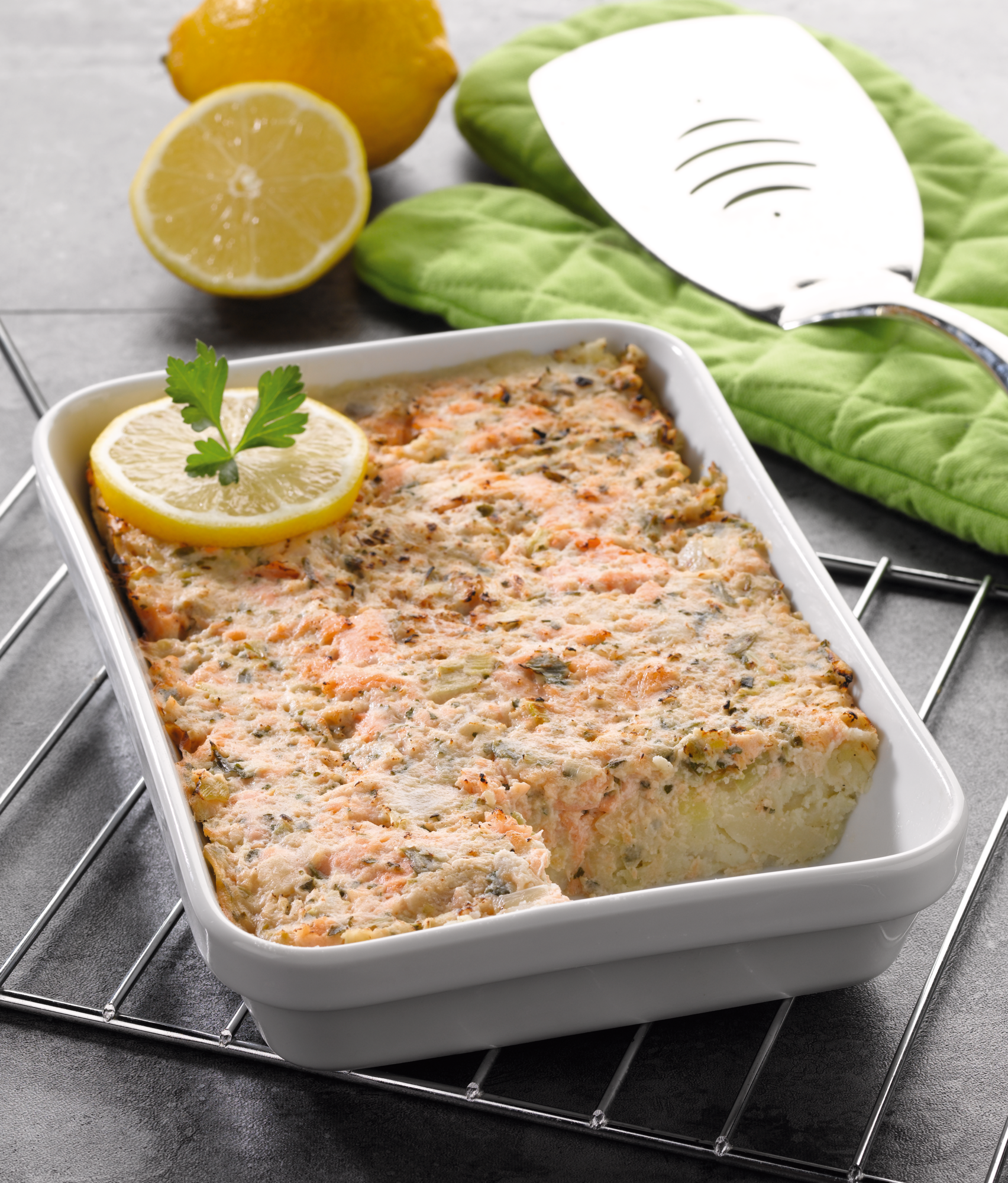 Parmentier de saumon