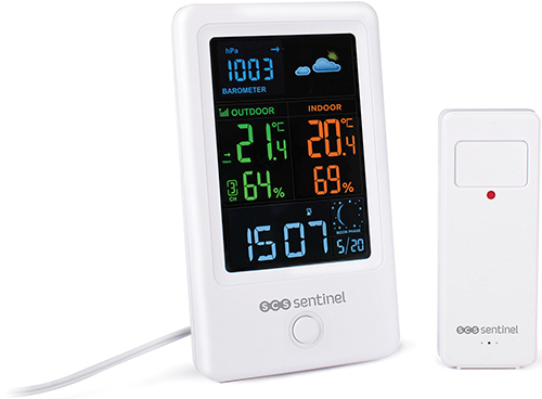 STATION MÉTÉO AVEC SONDE EXTÉRIEURE SANS FIL