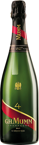 AOP CHAMPAGNE BRUT “G.H.MUMM” 4 ANS D’ÂGE