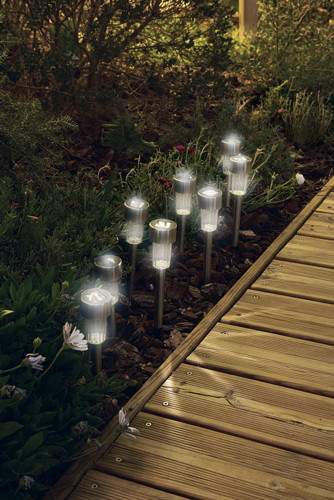 LOT DE 8 BORNES SOLAIRES