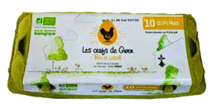 10 OEUFS BIO 