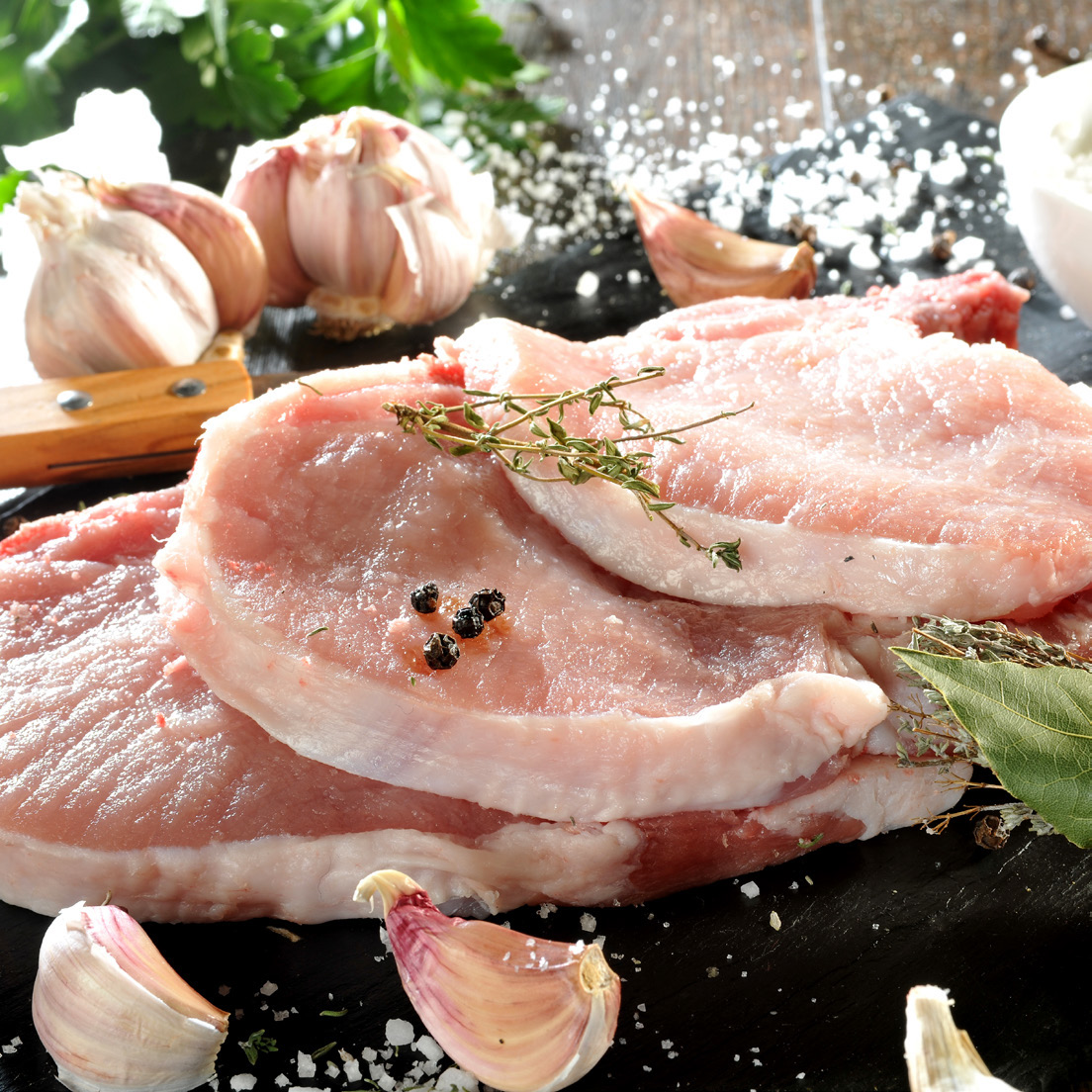 PORC : 1/2 LONGE TRANCHÉE