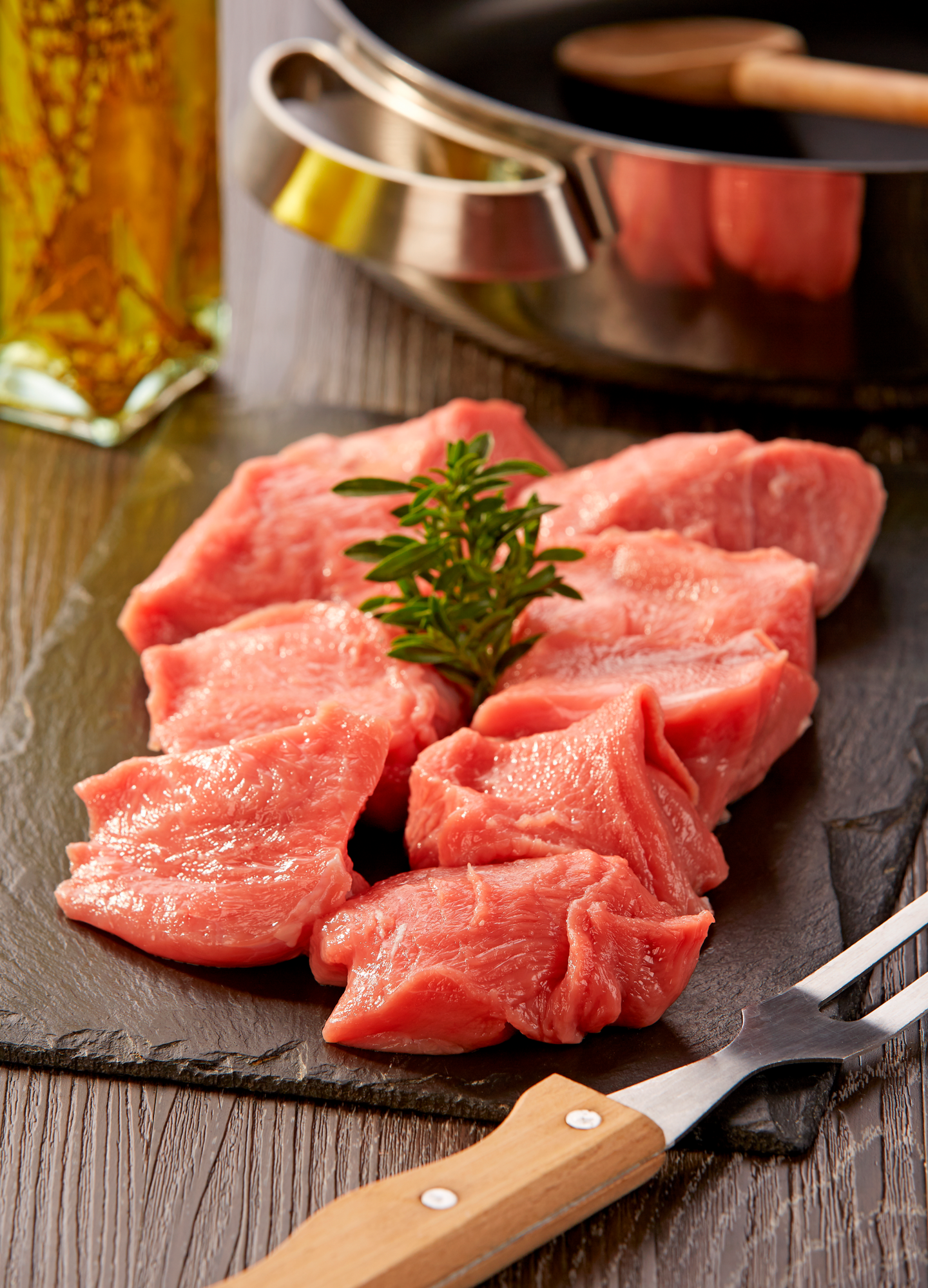 VEAU : SAUTE** SANS OS A MIJOTER