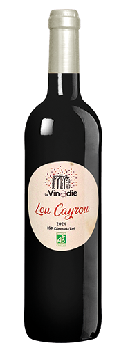 VIN ROUGE BIO IGP CÔTES DU LOT 2024 LOU CAYROU