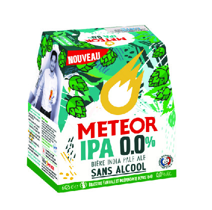 Bière Meteor IPA 0,0%