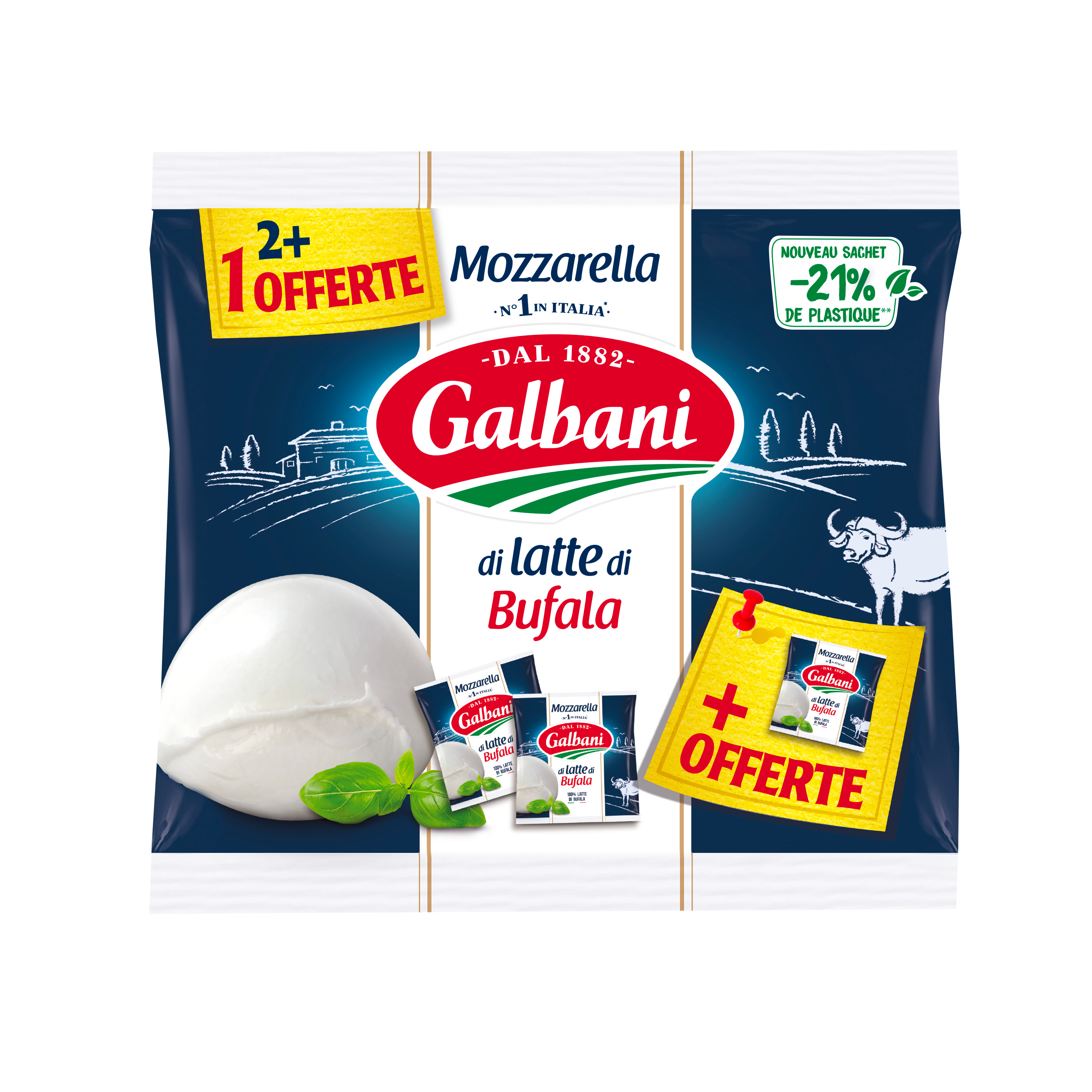 MOZZARELLA DI LATTE DI BUFALA