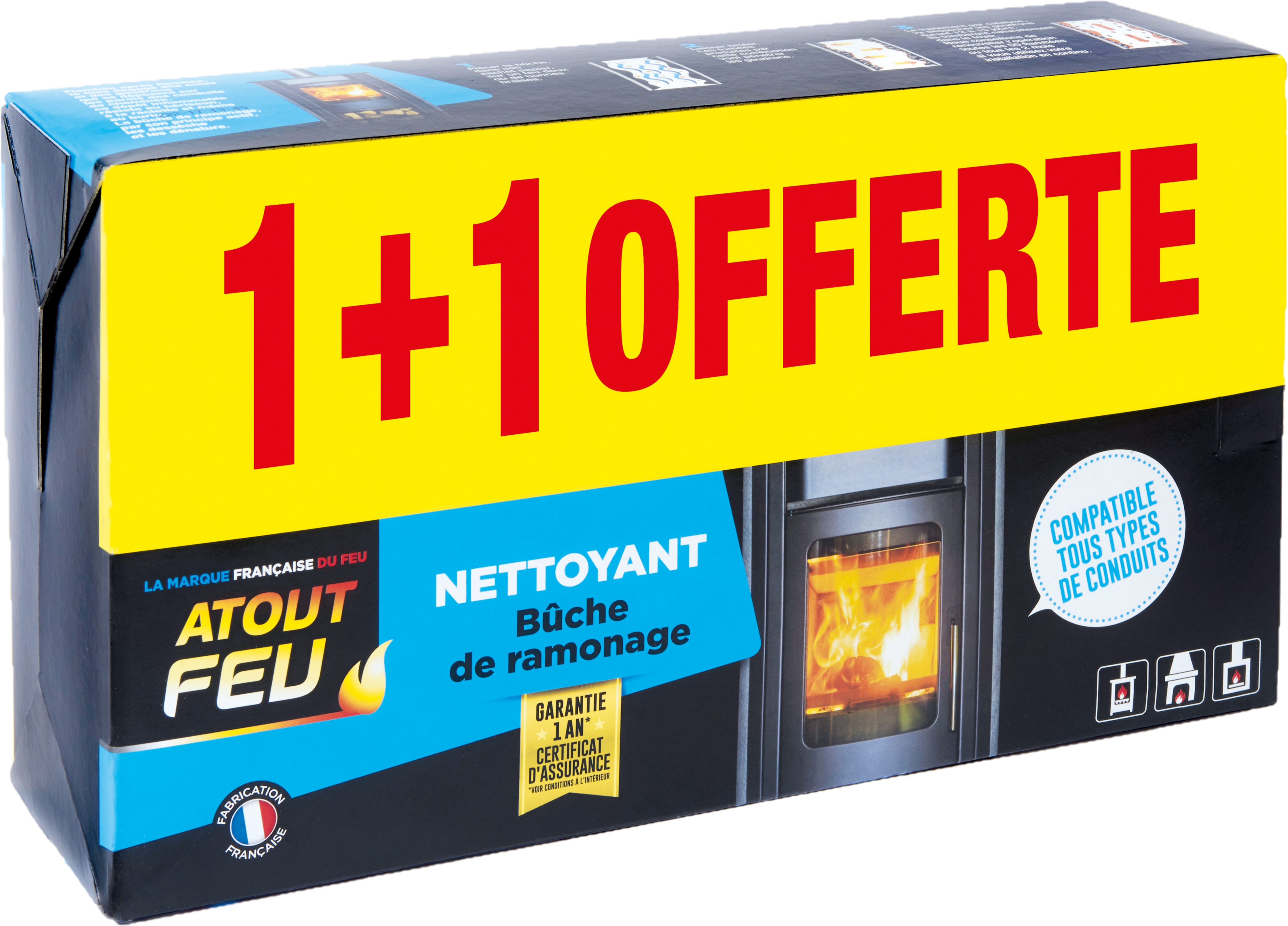 LOT 2 BÛCHES RAMONAGE
1 + 1 OFFERTE