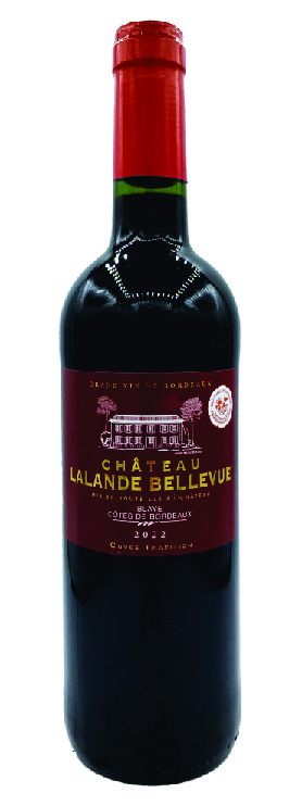 AOP Côtes de Bordeaux Blaye Château Lalande Bellevue 2022