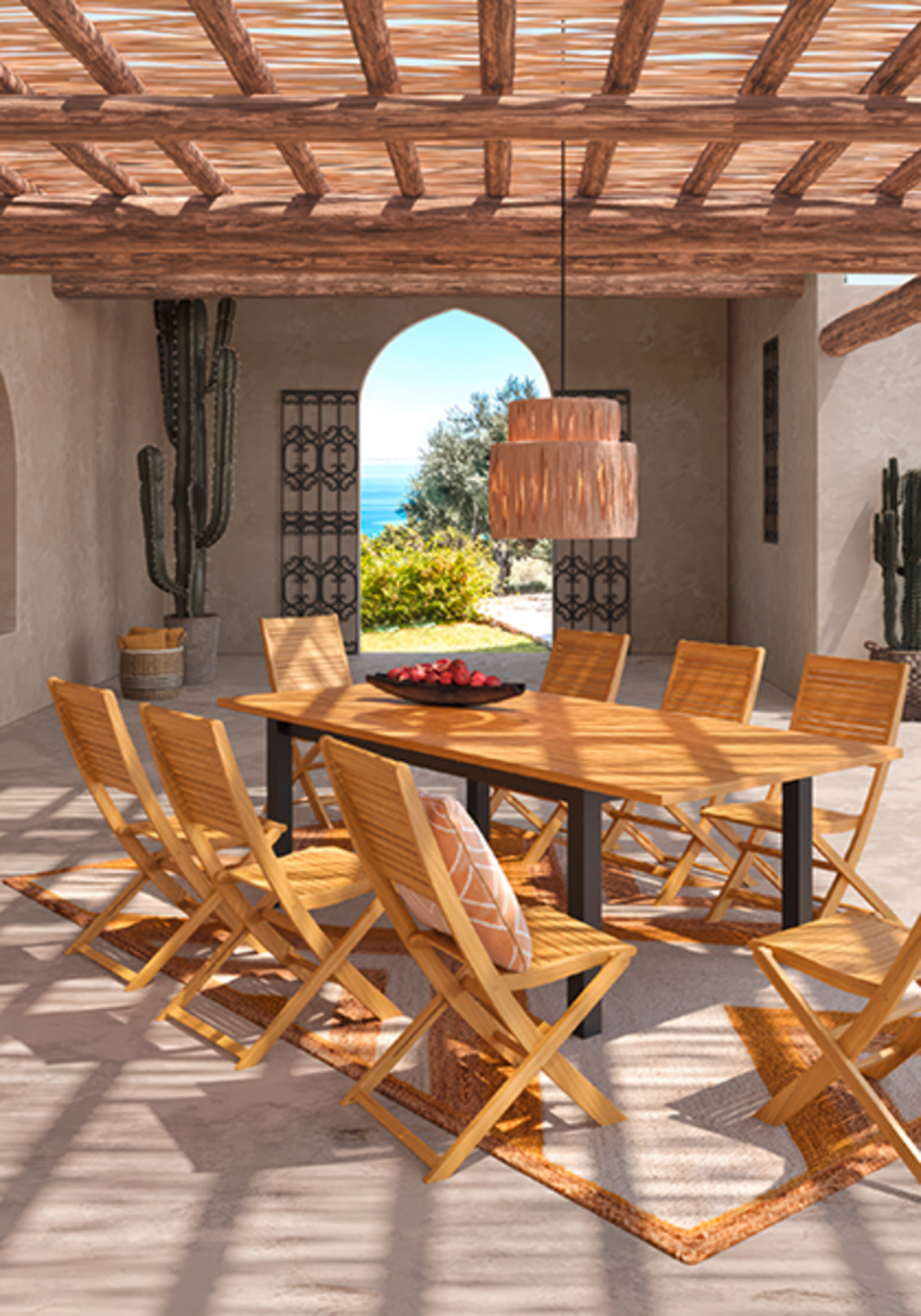 TABLE RECTANGULAIRE EXTENSIBLE