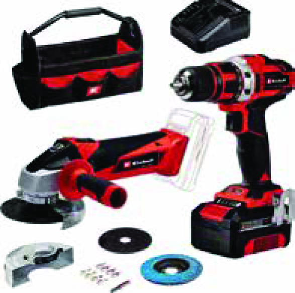 PACK VISSEUSE/MEULEUSE À BATTERIE 18V