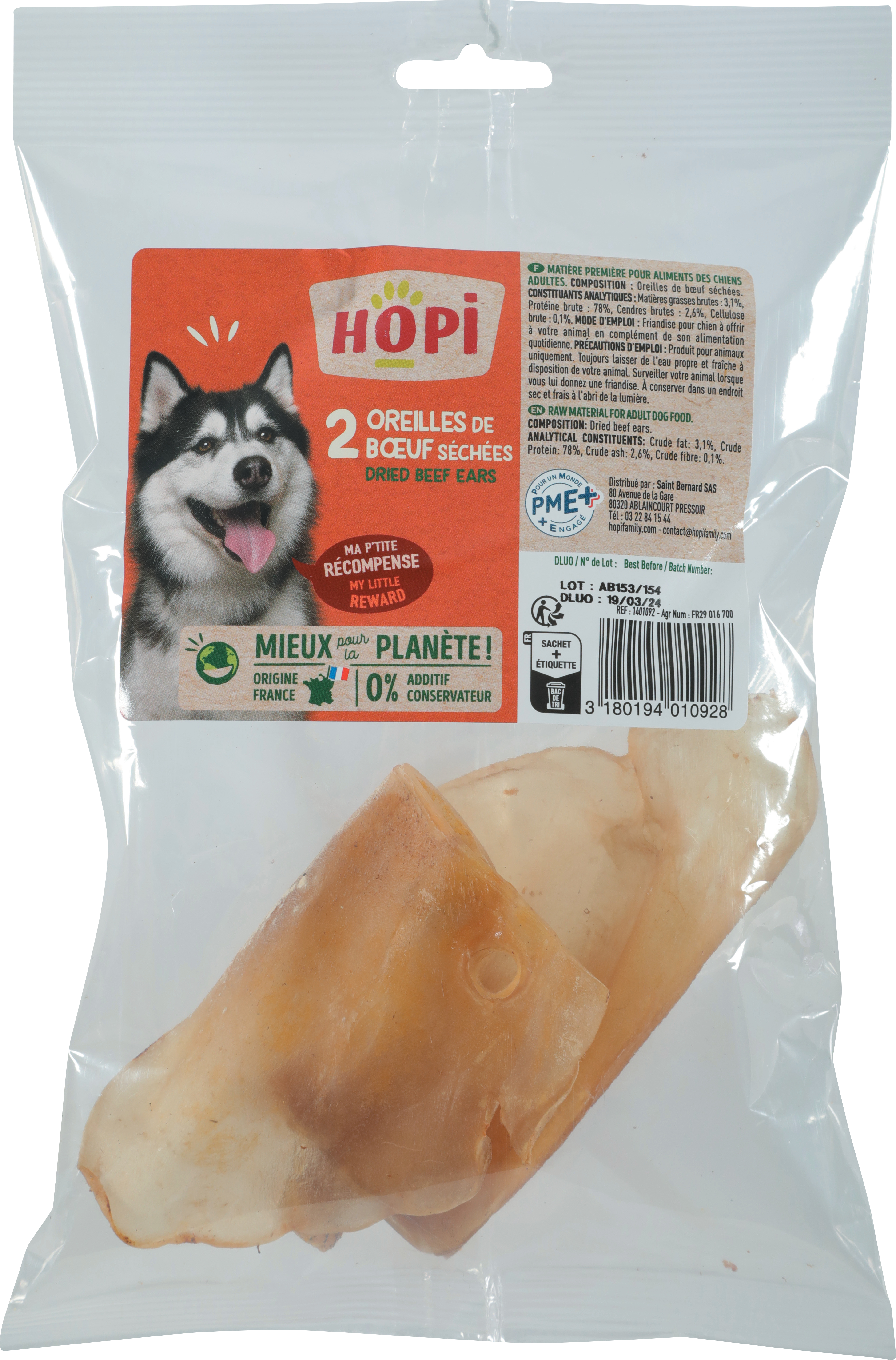 OREILLES DE BŒUF