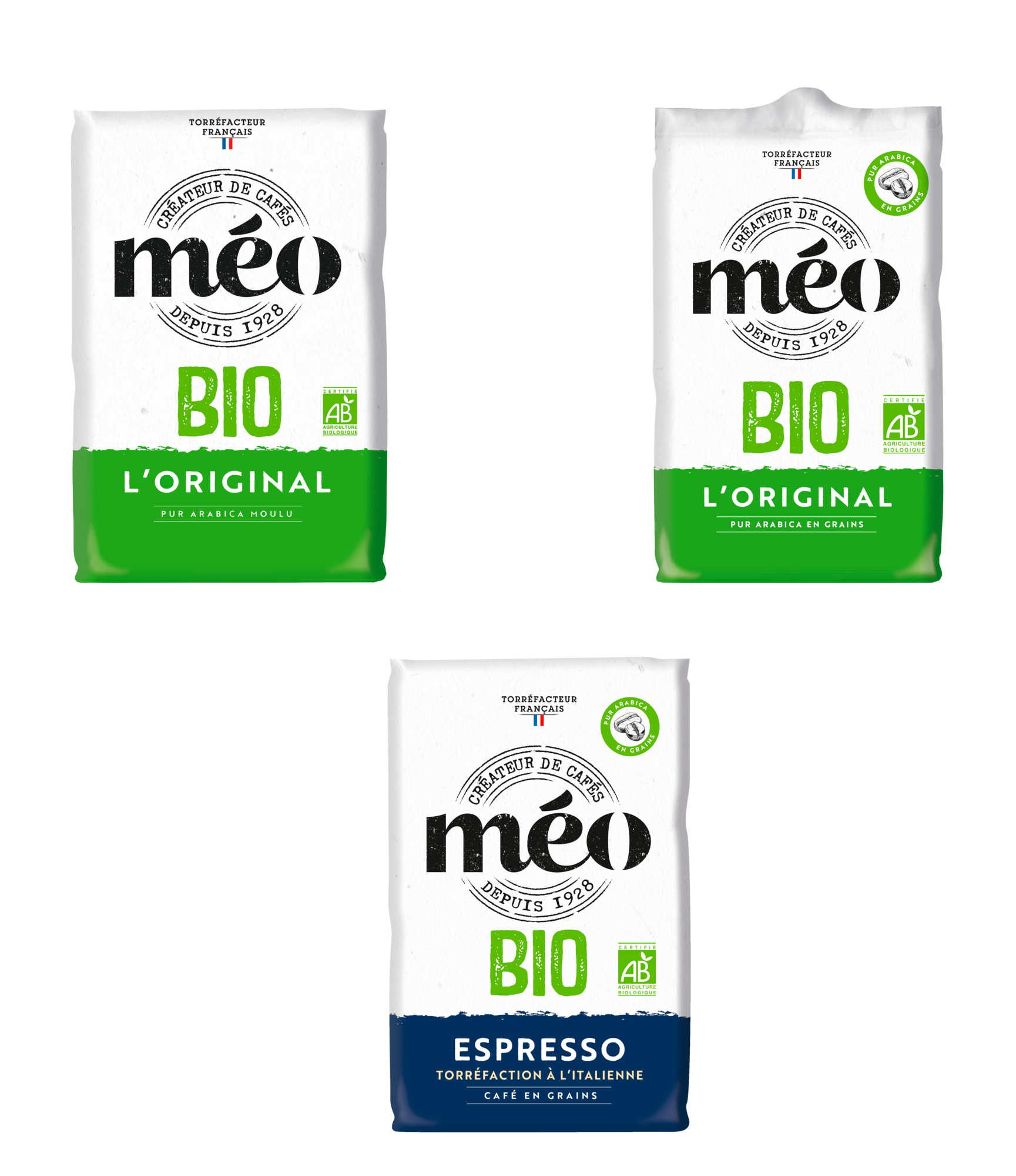 SUR LES PRODUITS PRÉSENTS EN MAGASIN DE LA GAMME BIO "MEO"