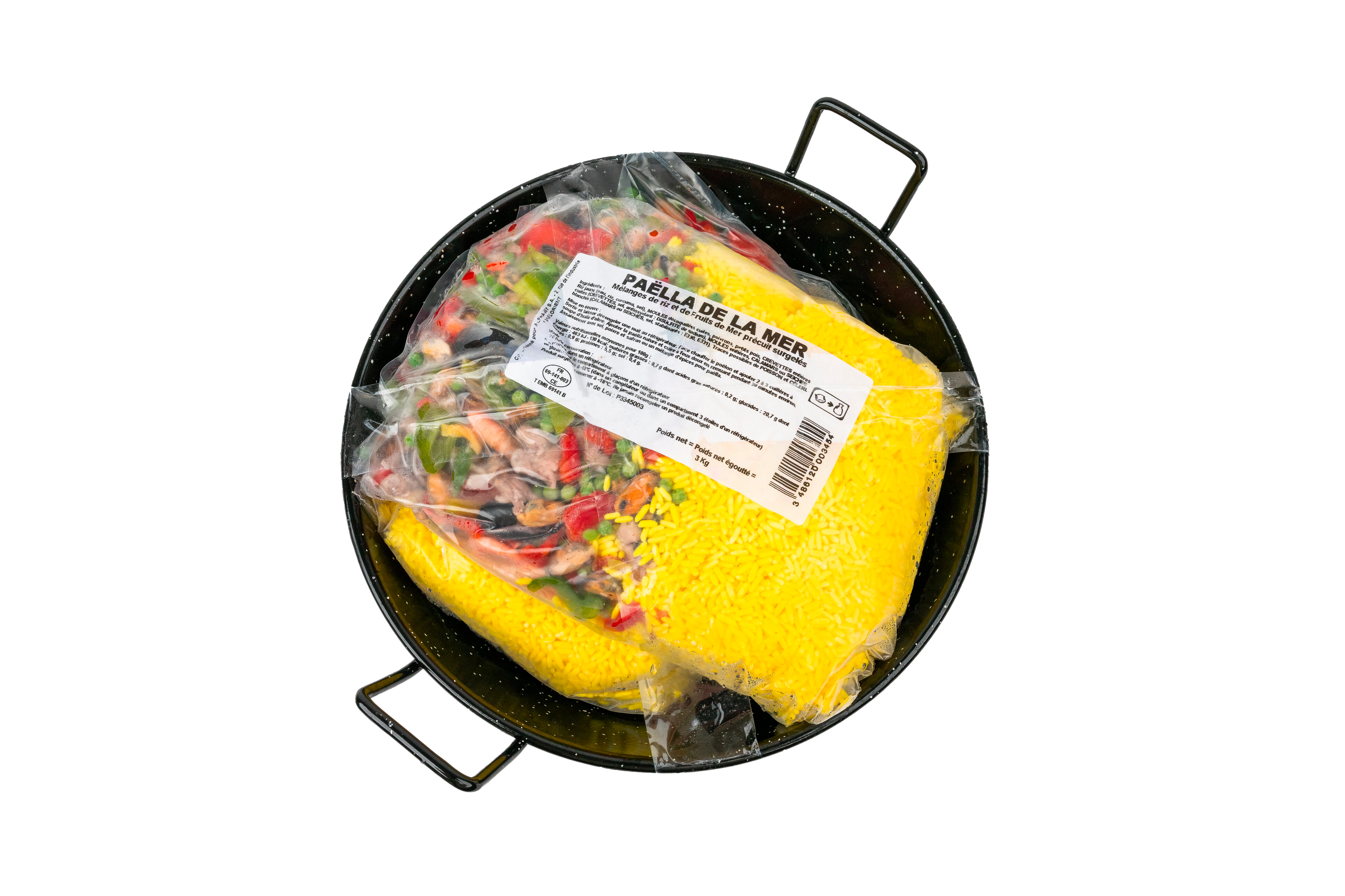 PAELLA DE LA MER SURGELEE