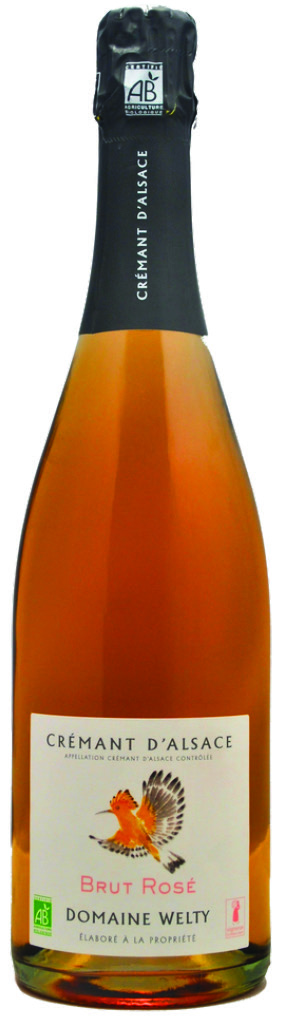 AOC* CRÉMANT D’ALSACE BRUT ROSÉ BIO