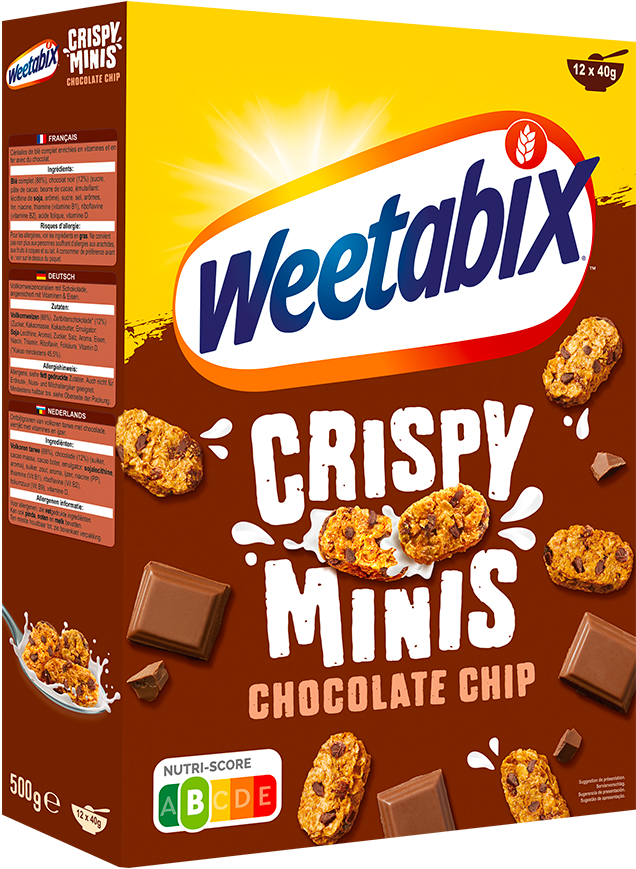 CÉRÉALES CRISPY
MINIS CHOCOLATE CUP