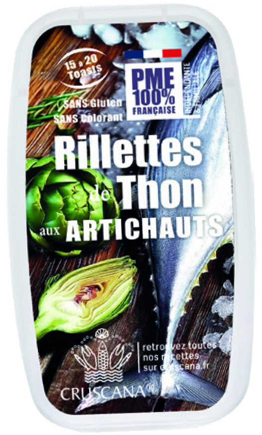 RILLETTES DE THON AUX ARTICHAUTS 