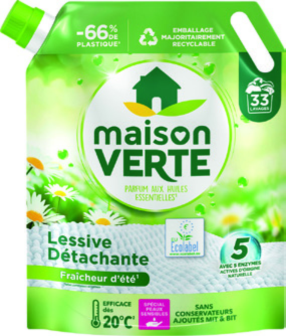 RECHARGE LESSIVE LIQUIDE FRAÎCHEUR D’ÉTÉ(4)(5)