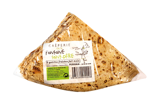 6 GALETTES FRAÎCHES