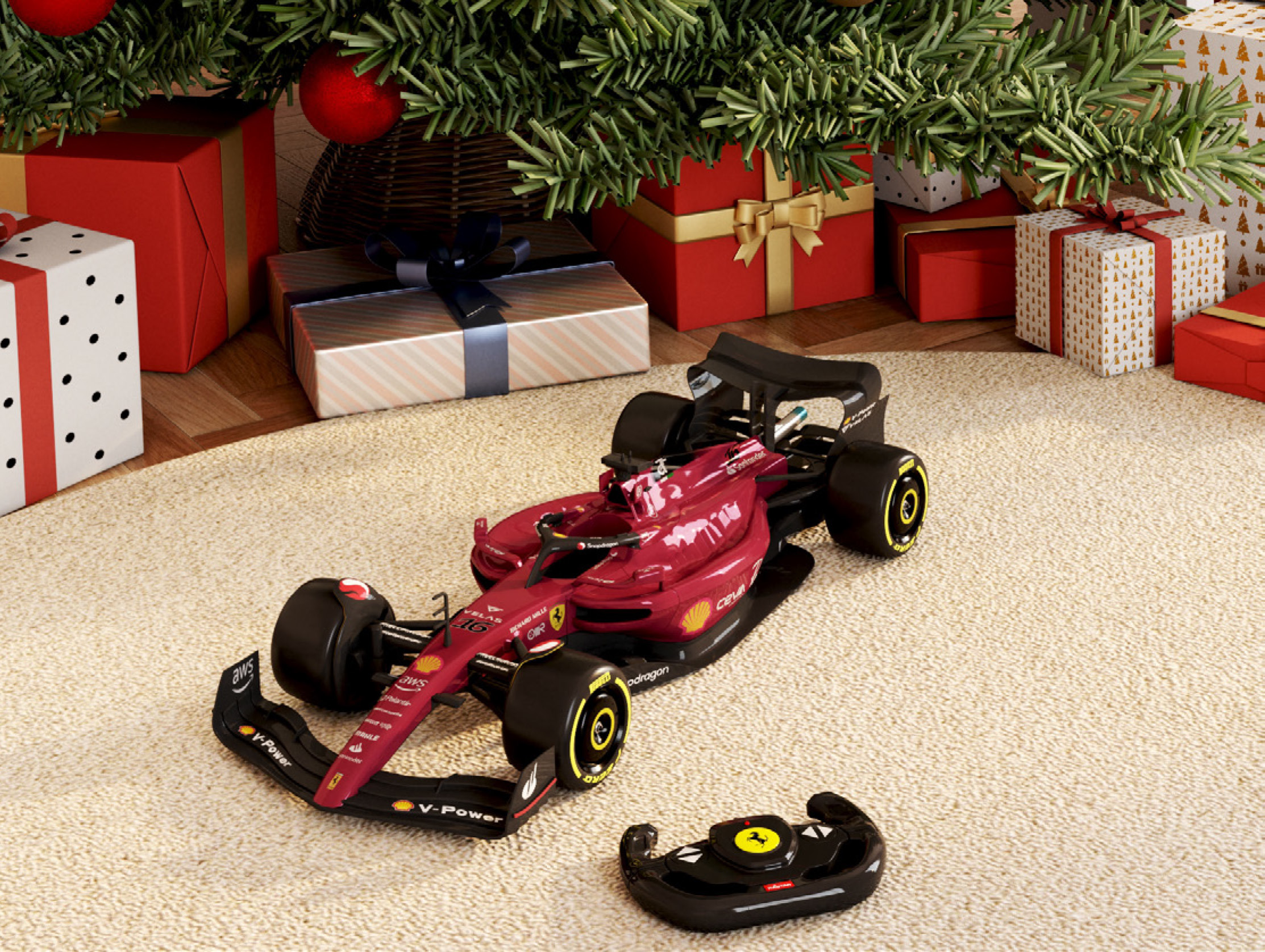 VOITURE RADIOCOMMANDÉE FERRARI F1-75