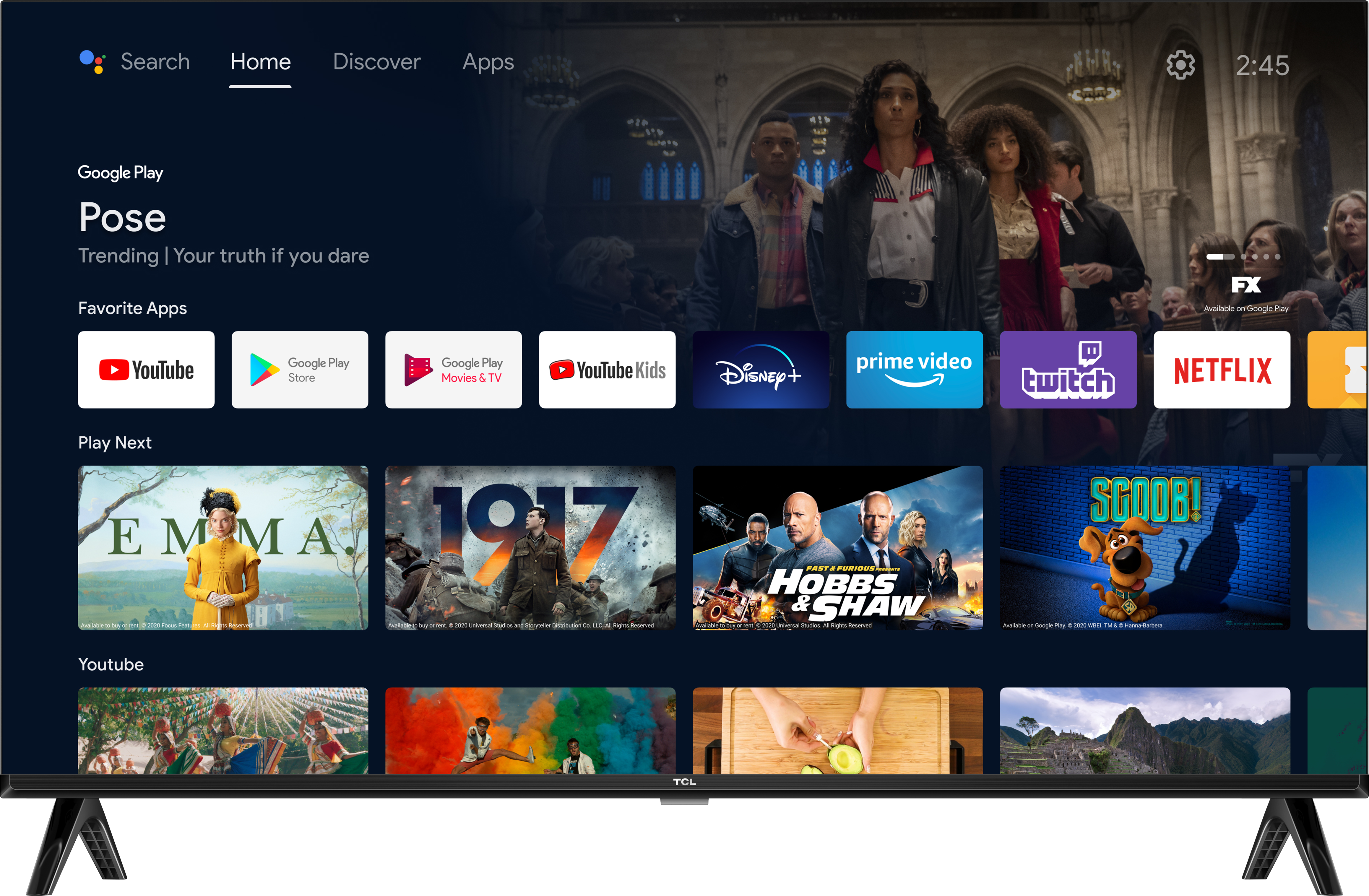 TÉLÉVISEUR LED 32"