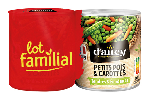 PETITS POIS & CAROTTES TENDRES & FONDANTS