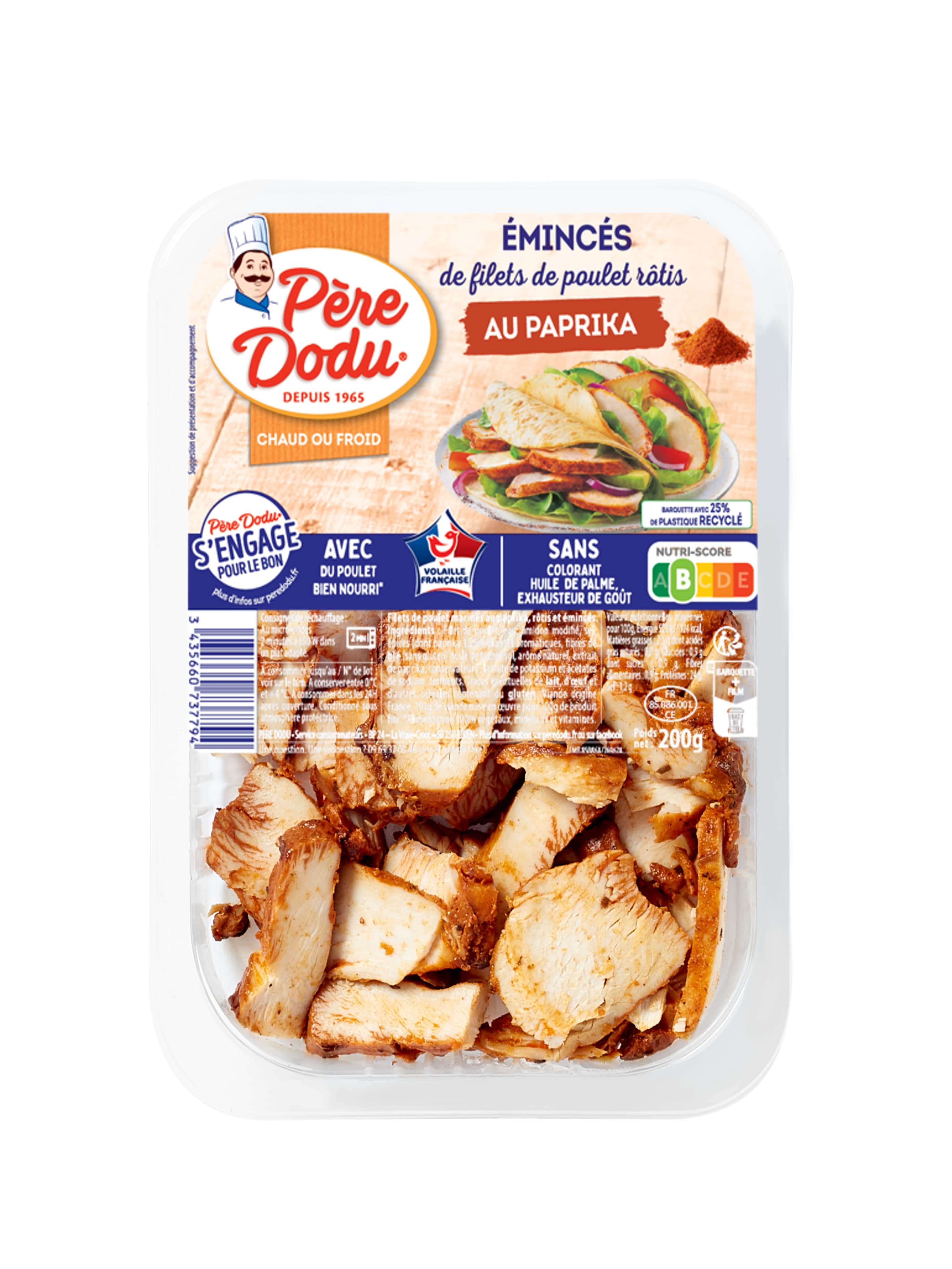 ÉMINCÉS DE POULET PAPRIKA
