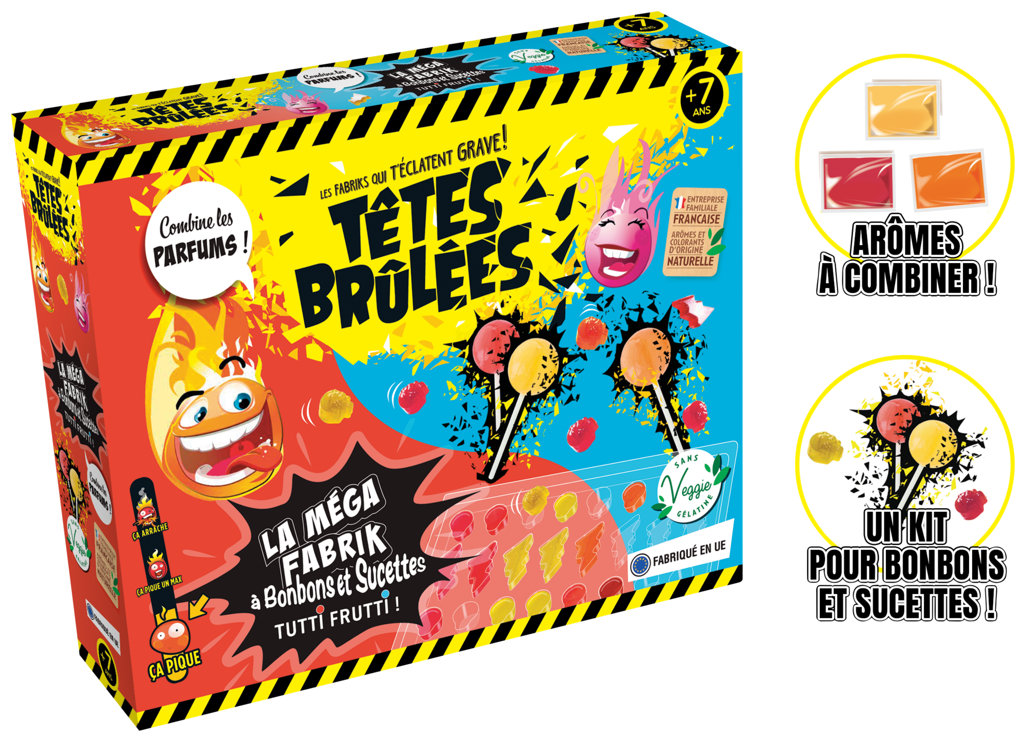 LA FABRIQUE À BONBONS TÊTE BRÛLÉES