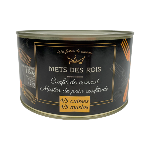 CONFIT DE CANARD 4/5 CUISSES