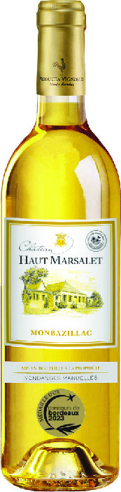 A.O.P(1) MONBAZILLAC(3) CHÂTEAU HAUT MARSALET