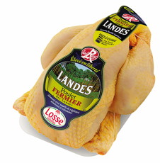 POULET FERMIER DES LANDES LABEL ROUGE
