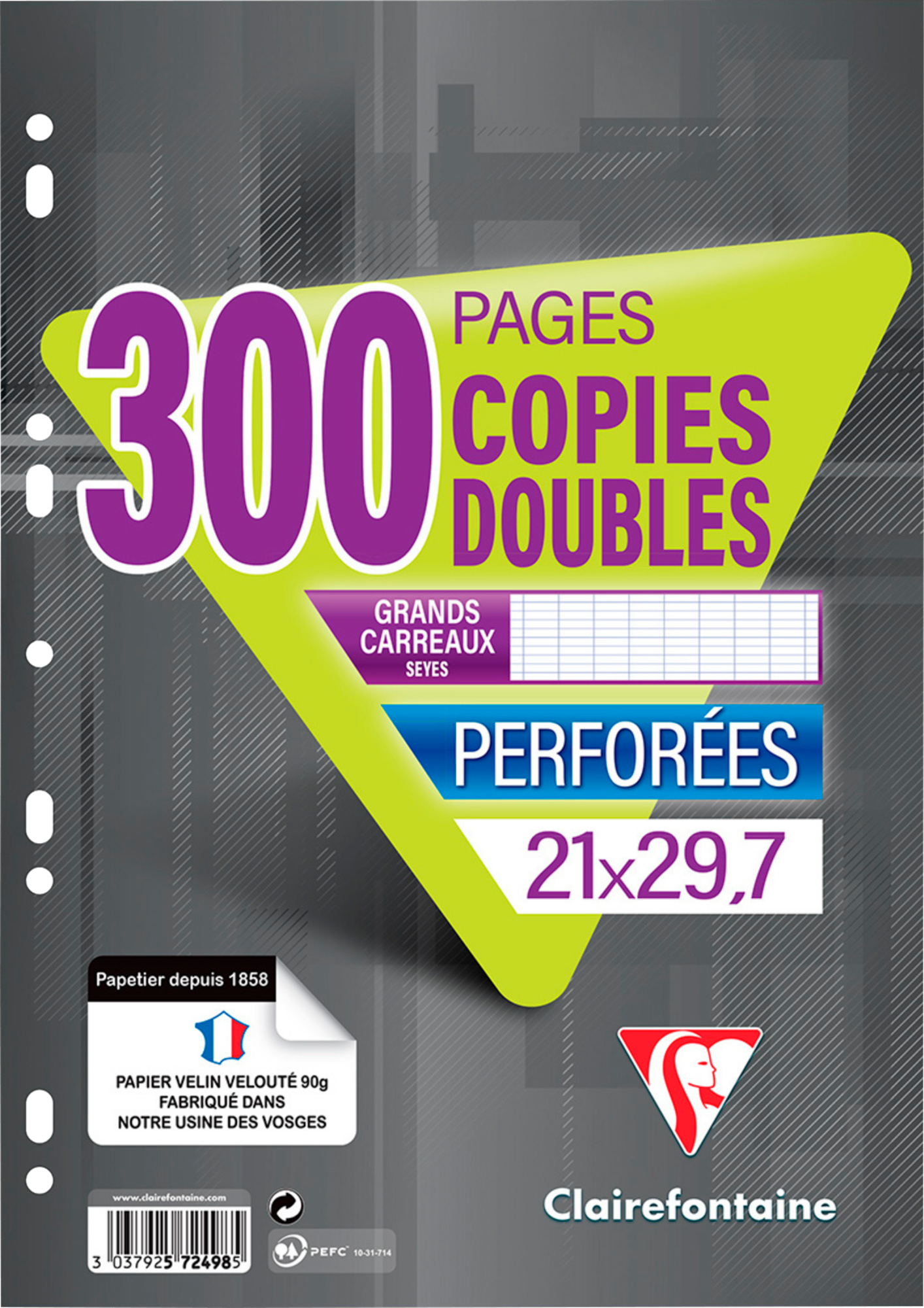 300 PAGES Copies Doubles PERFORées