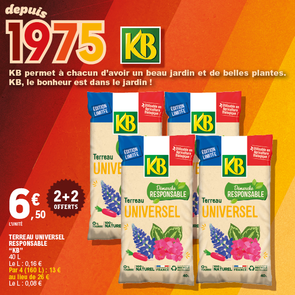 TERREAU UNIVERSEL RESPONSABLE