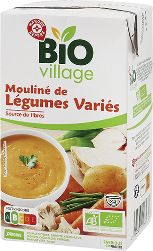 MOULINÉ DE LÉGUMES VARIÉS BIO