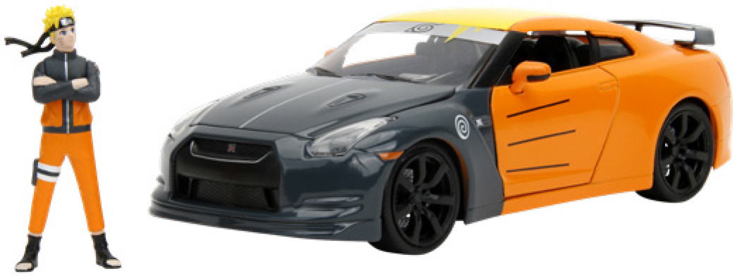 NISSAN GT-R + FIGURINE NARUTO